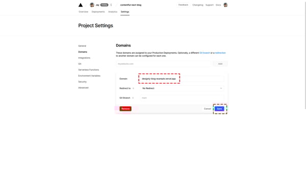 Customize Your Domain