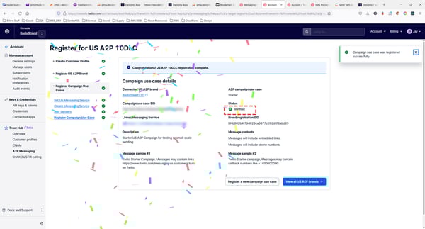 Confetti Screen